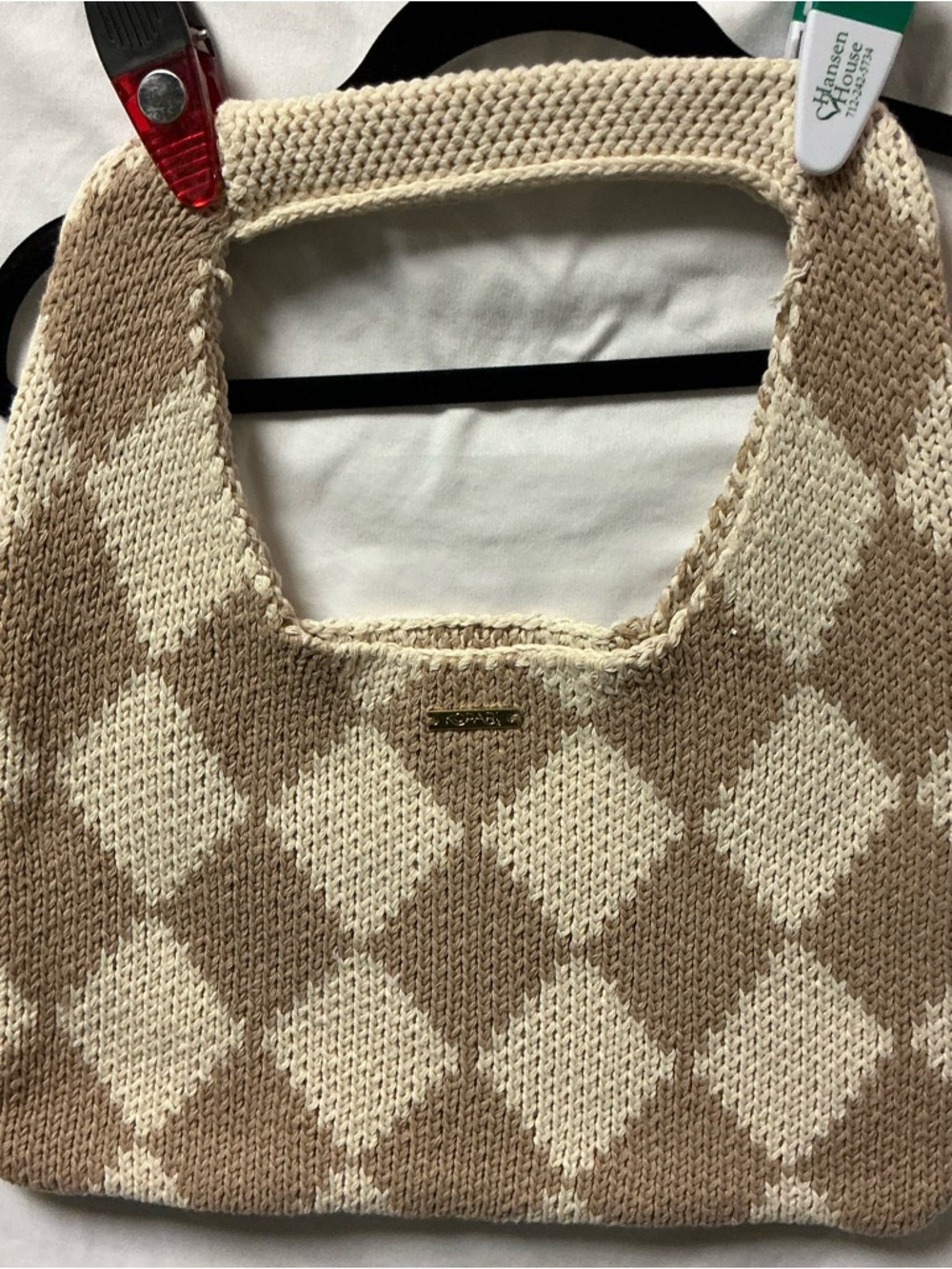 Kopari Beige & Cream bag